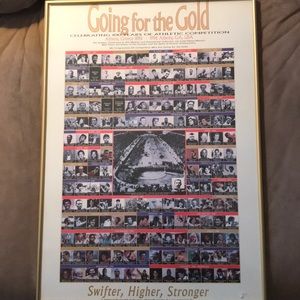 Vintage Olympics Poster